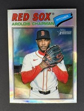 2026 Topps Heritage AROLDIS CHAPMAN #359 - Chrome Refractor - RED SOX