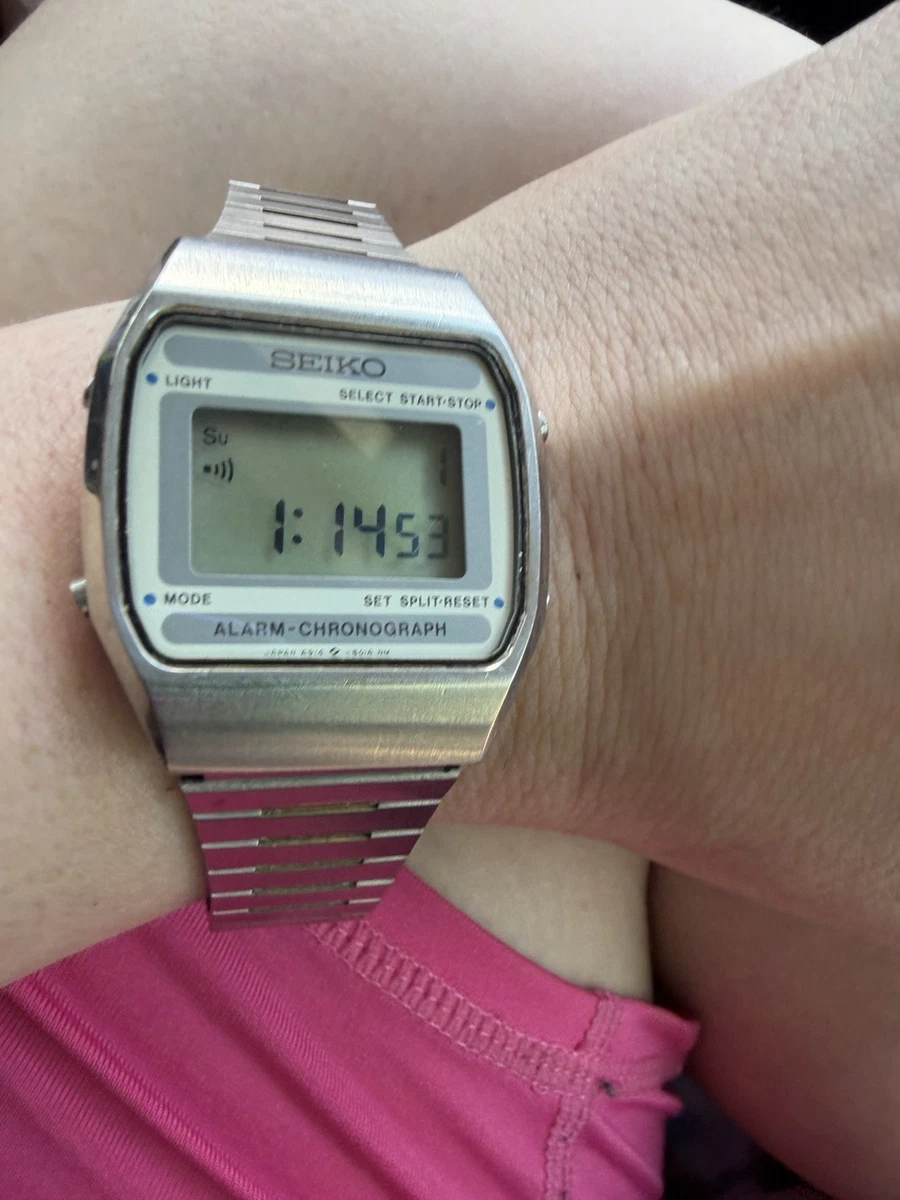 Seiko Digital Watches with Alarm for sale | eBay