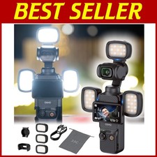 3Pcs Magnetic Auxiliary Light for Osmo Pocket 3