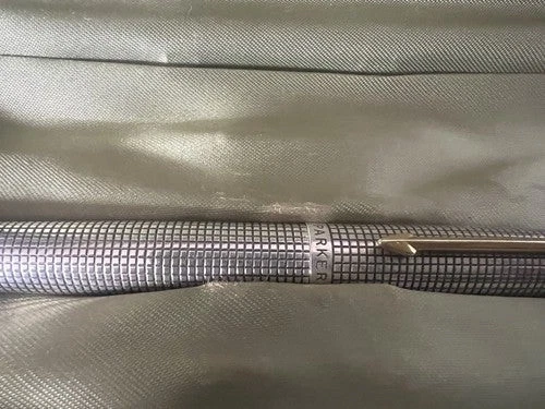 Parker 75 Stift Füllfederhalter Silber Sterling Sonnet Ciselè Feder Gold XF - Bild 4 von 4