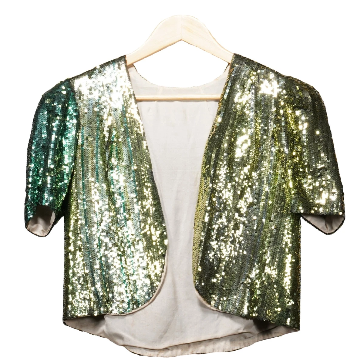 Sequin Green Vintage Clothing for Women for sale | eBay