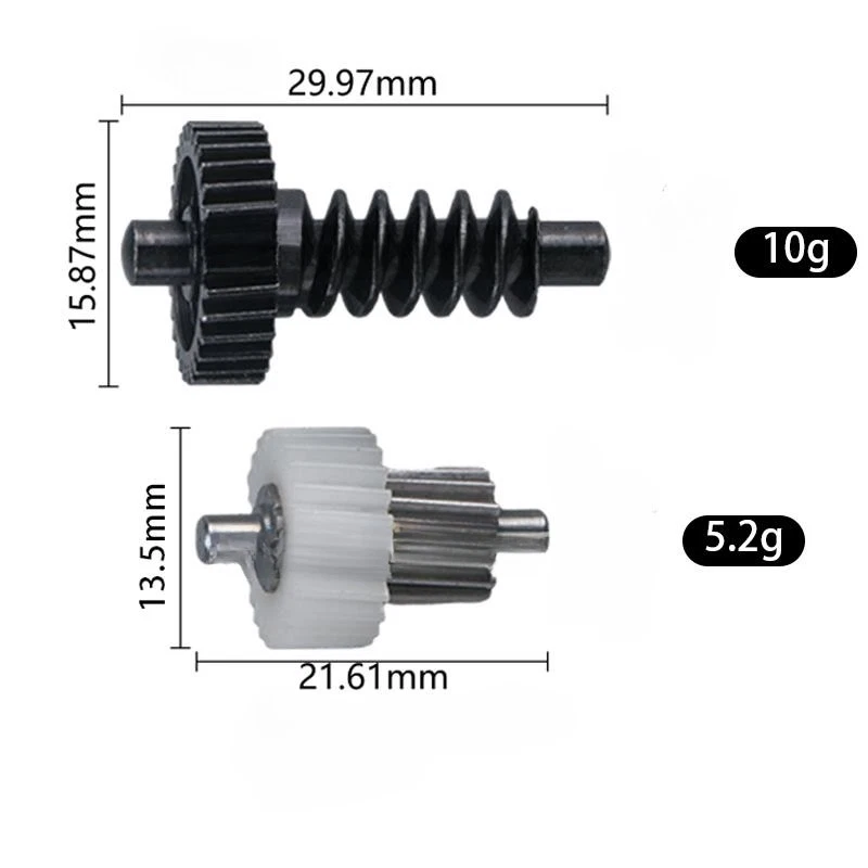 Espejo retrovisor lateral plegable para automóvil de calidad genuina de 2 piezas engranaje de motor para Hyundai KIA Daewoo Foto 4 de 4