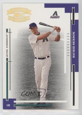 2004 Donruss Throwback Threads Gold Proof 89/100 Richie Sexson #11 1h1