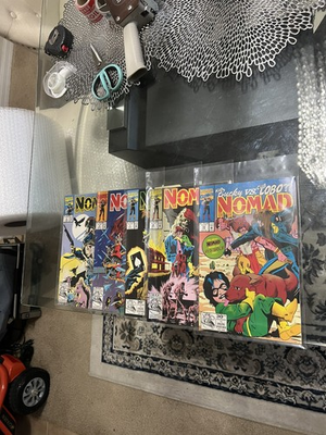 #ad #ad Lot Of 5 Nomad Comics 1992 Vintage # 2 3 7 8 10 Marvel Comics $14.50