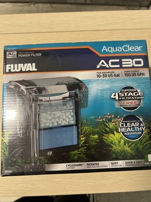 Fluval AquaClear AC30 Power Filter 10-30 US Gal #19600