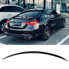 Heckspoiler Heckflügel passend für Mercedes Benz C Klasse W206 Sedan schwarz