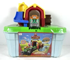 Mighty Express Farm Station Adventure Bucket with Exclusive Farmer Faye Train