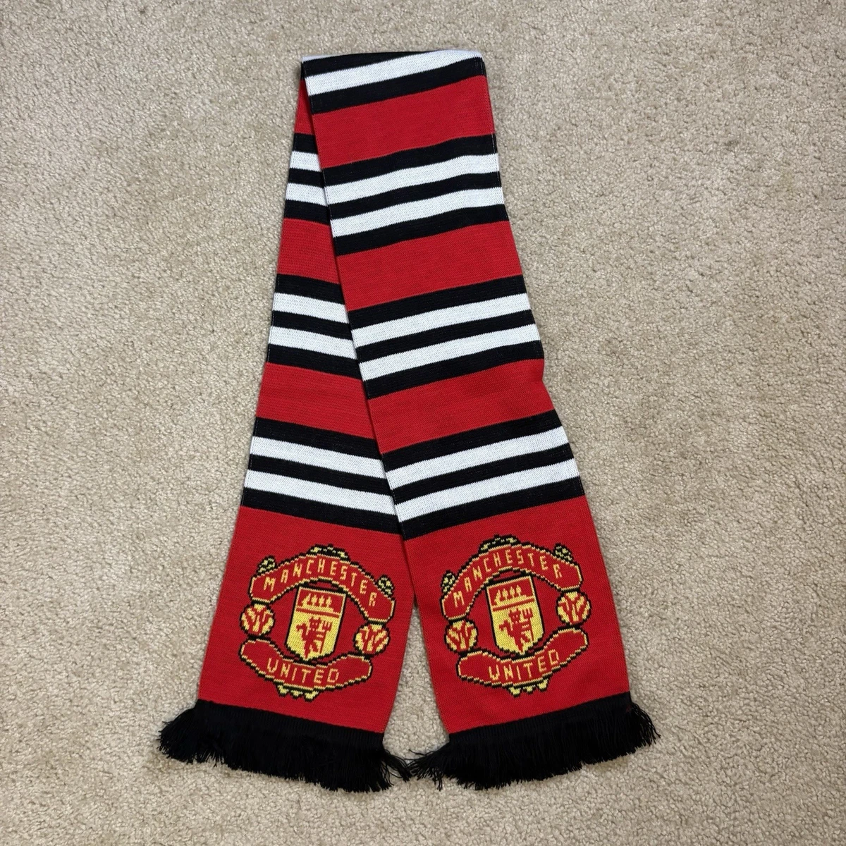 Écharpe Manchester United - rouge-blanc - M - Sport Écharpe Manchester United - rouge-blanc - M - Sport