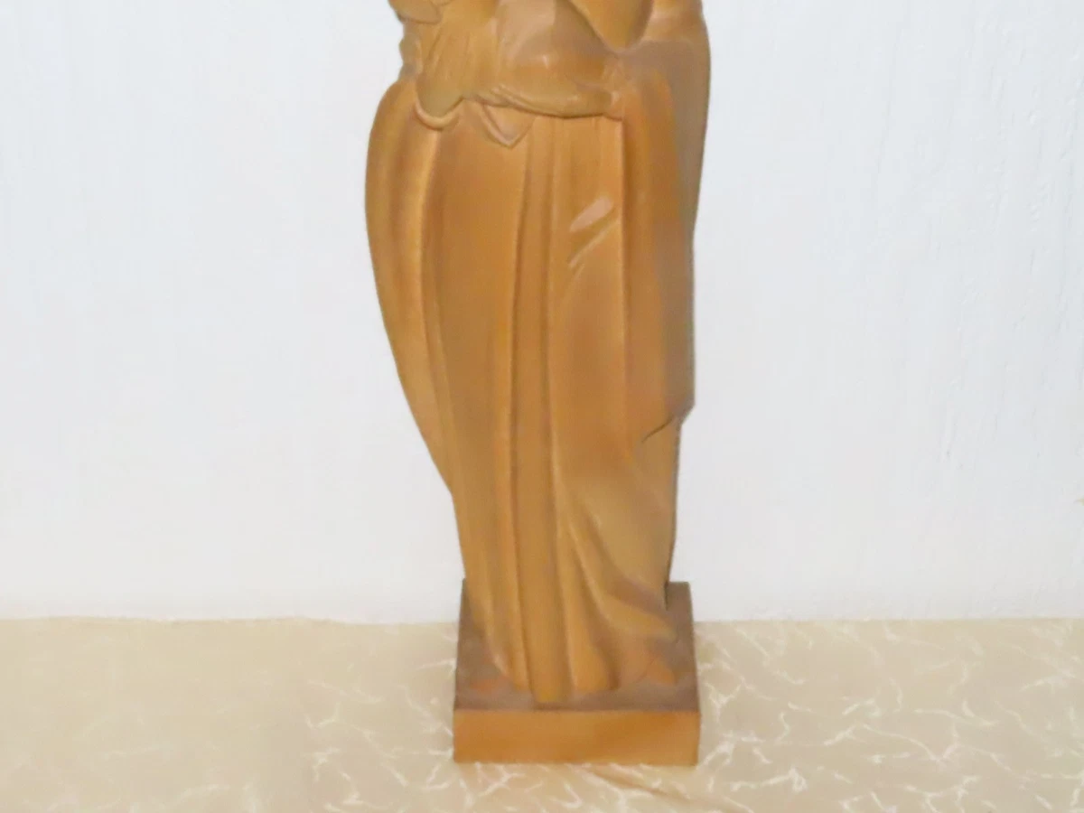 Heiligenfigur Holzfigur " Heilige Maria mit Jesuskind" ! N2