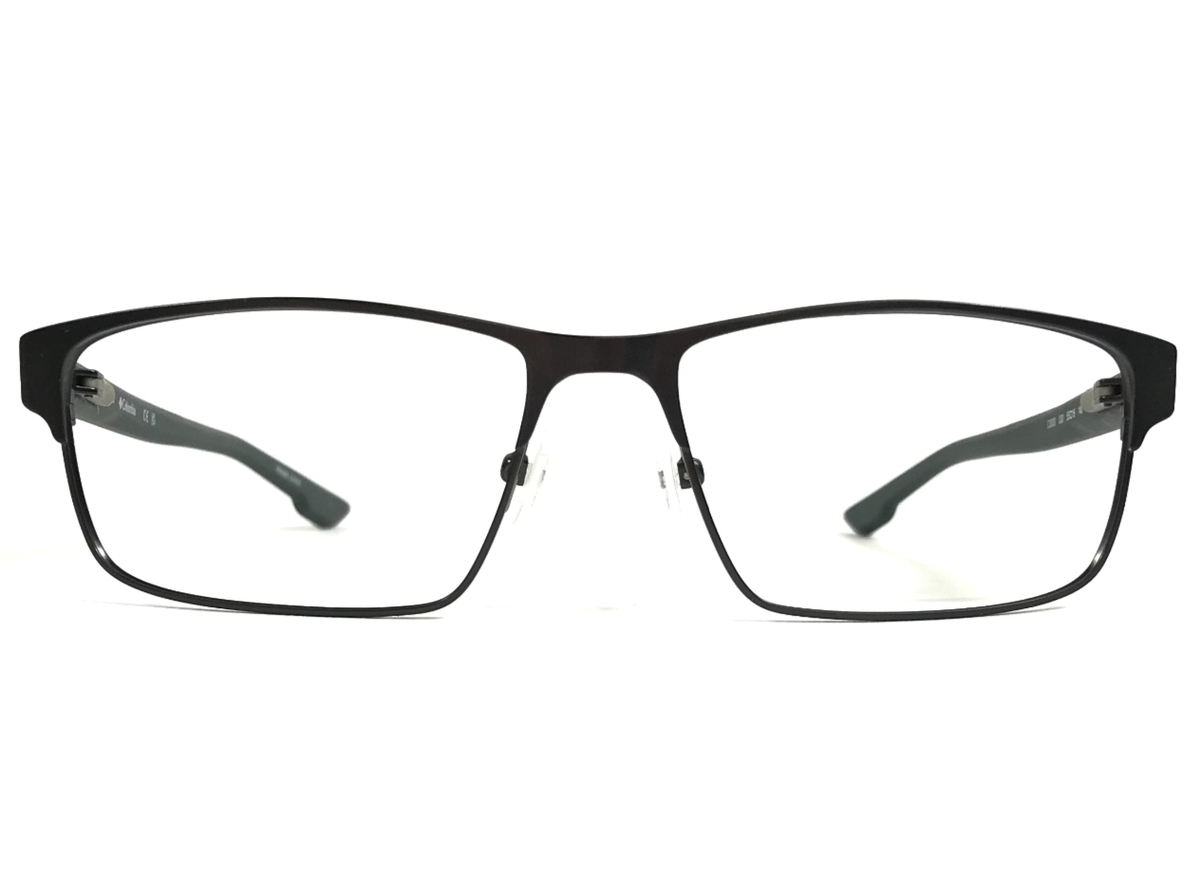 Columbia C3003 030 Gunmetal Gray Authentic Eyeglasses Columbia Eyeglasses Frames C3003 030 Dark Gray Rectangle  main image 4