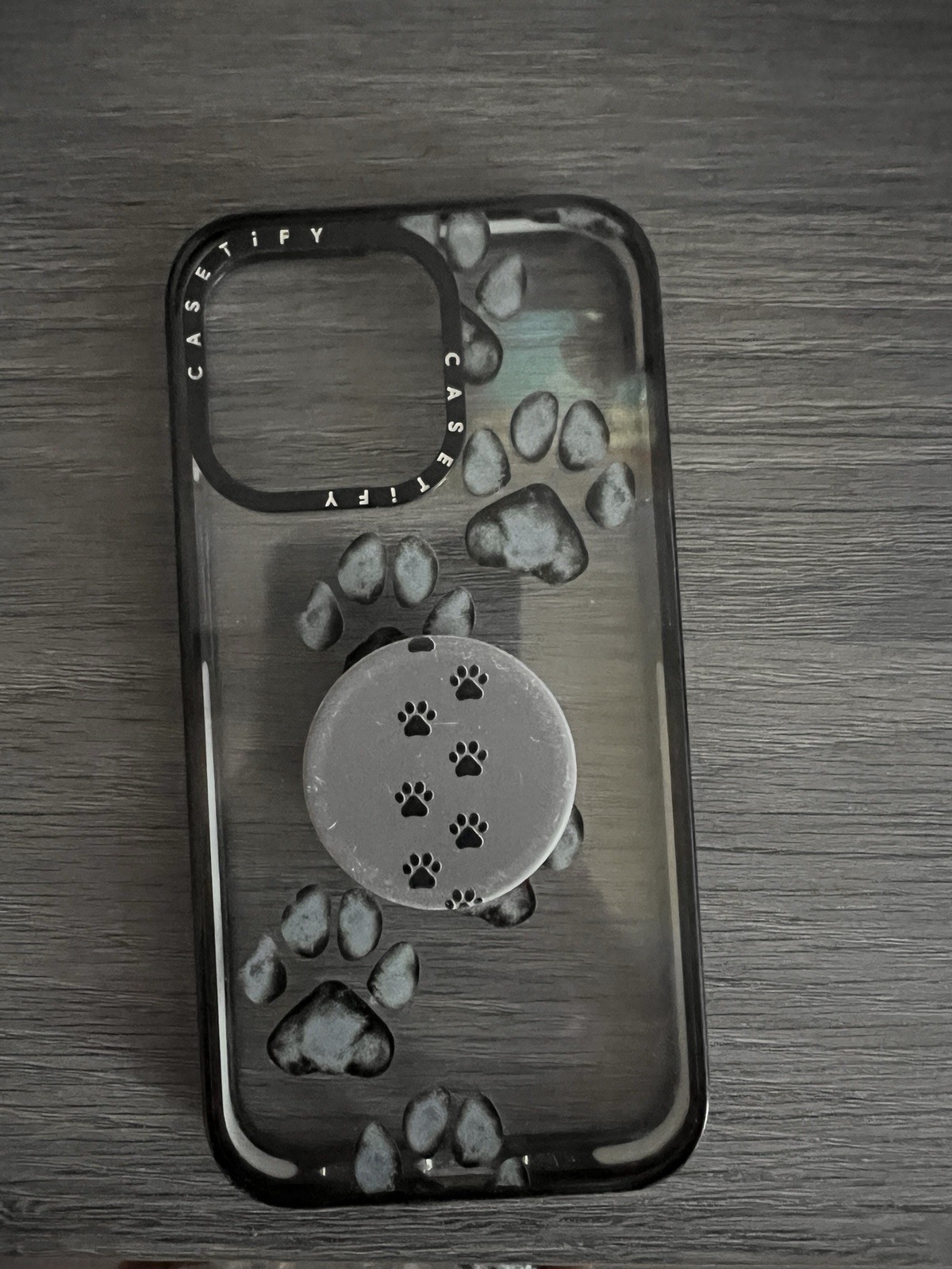 Casetify iPhone 13 Pro Case with Adorable Paw Prints for Pet Lovers
