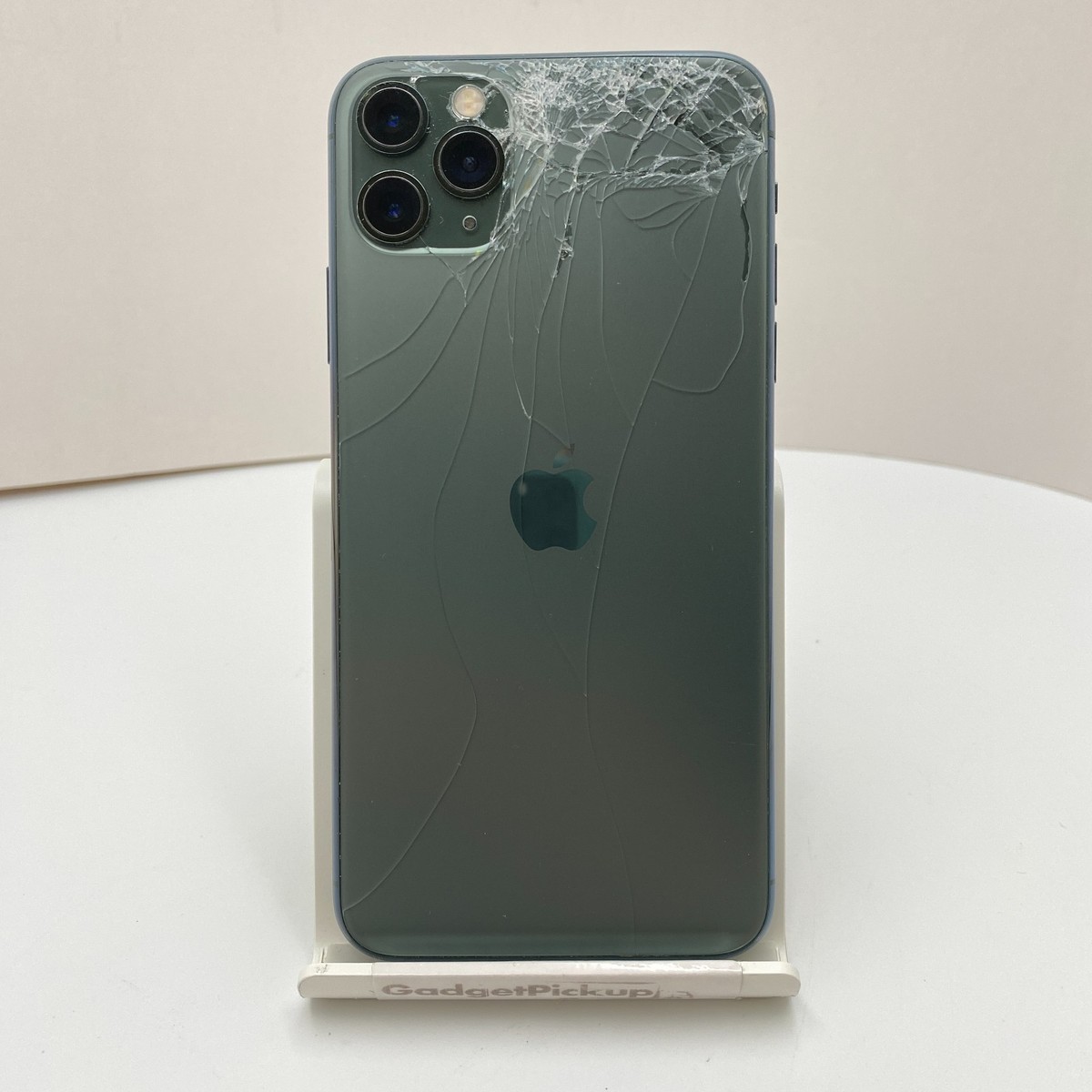 Apple iPhone 11 Pro Max - 64GB - Green (Unlocked) - CRACKED SCREEN