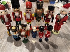 Nutcracker Wooden Figurines Christmas Decorations Soldier  s of 11