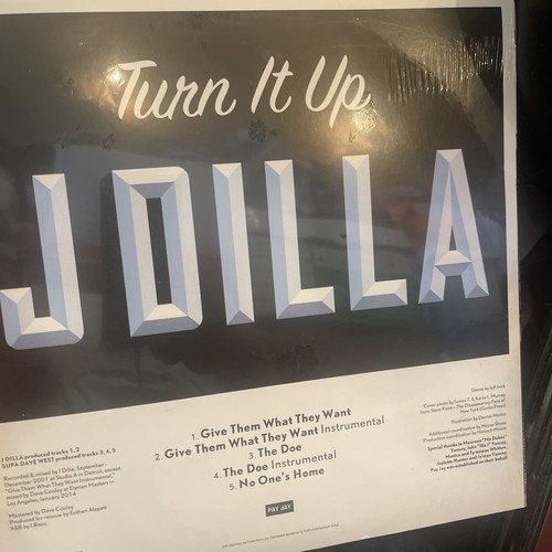 J Dilla - Give Them What They Want Vinyl 12 Inch Single Hip Hop RAP Sealed NEW - Picture 9 of 10