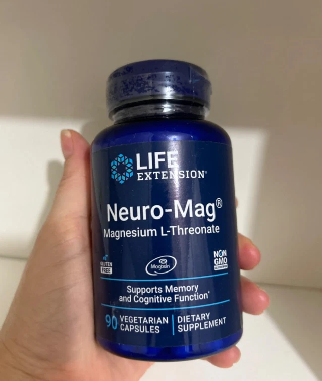 Pack de 3 90 cápsulas Life Extension Neuro-Mag treonato de magnesio Foto 3 de 3