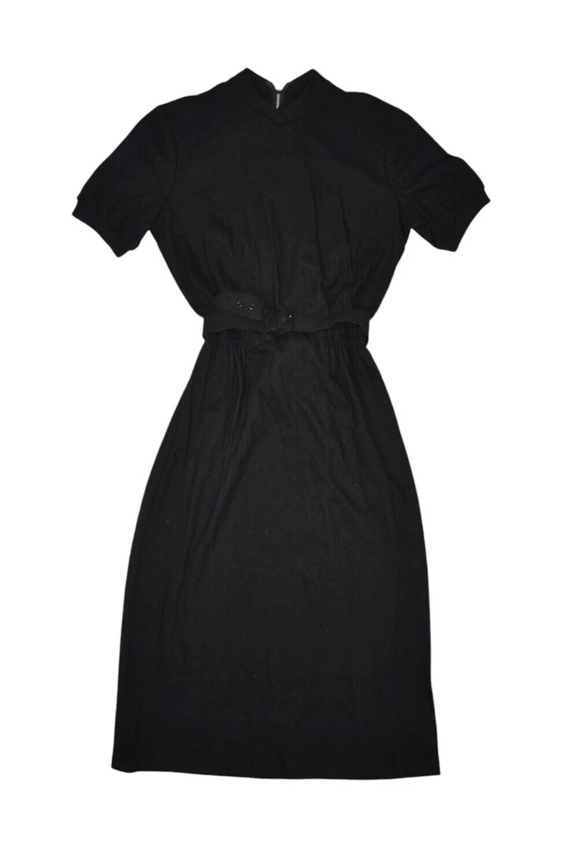 70s black dress fashion Vintage 1960s 70s main image 0