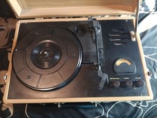 Crosley CR-50TW Suitcase Record Player 3 spd New Belt amfm Radio Has AC Cord