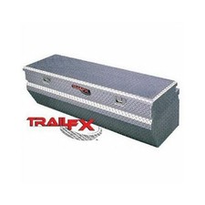 Trailfx 150401 Truck Tool Box Chest Single Lid Aluminum 42x19-78x17-18