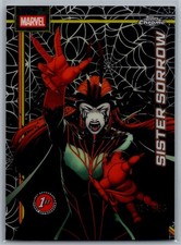 2026 Topps Chrome Marvel Spider Web Refractor #159 Sister Sorrow #054/399