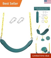 Swing Set Accessory: Heavy-Duty 66" Chain  Comfortable Swing Seat for All Ages