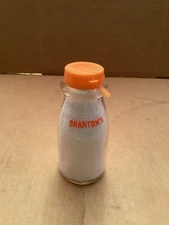 Vintage BRANTON'S Half Pint Milk Bottle New York