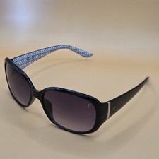 Simply Vera Vera Wang Sunglasses Womens Gradient Brown Black White UV Weekender