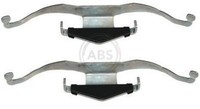 A.B.S. ZubehöRsatz Scheibenbremsbelag 1659Q FüR Z03 Vectra Opel Cc Signum Z02
