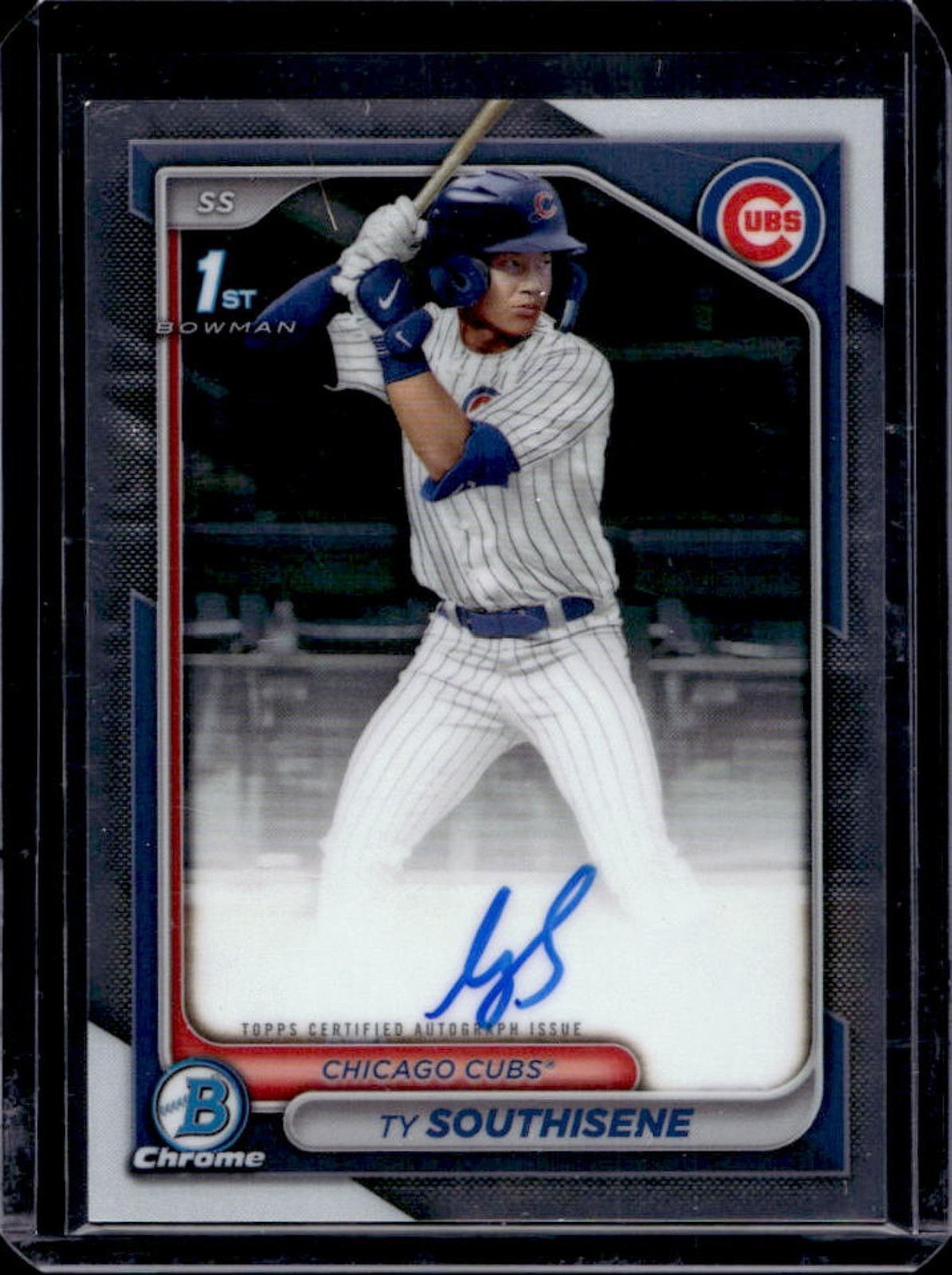 2024 Bowman Draft Ty Southisene Chrome Auto 1st #CPA-TS Cubs