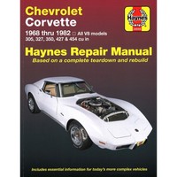 Chevrolet Corvette (1968-1982) Repair Manual Haynes