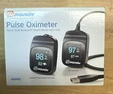 Nonin 02 meter Model 3230 Bluetooth Smart Pulse Oximeter