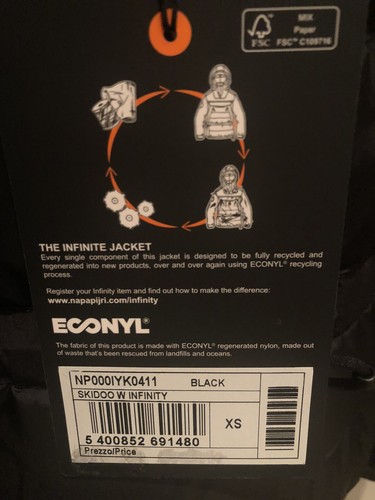 Napapijri Damen Skidoo Infinte Jacke, Größe XS, schwarz, UVP £525 - Bild 3 von 12