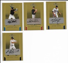 2005 Donruss Classics AUTOGRAPH RC Pick-A-Auto Negron Morse Rogowski McLemore RC
