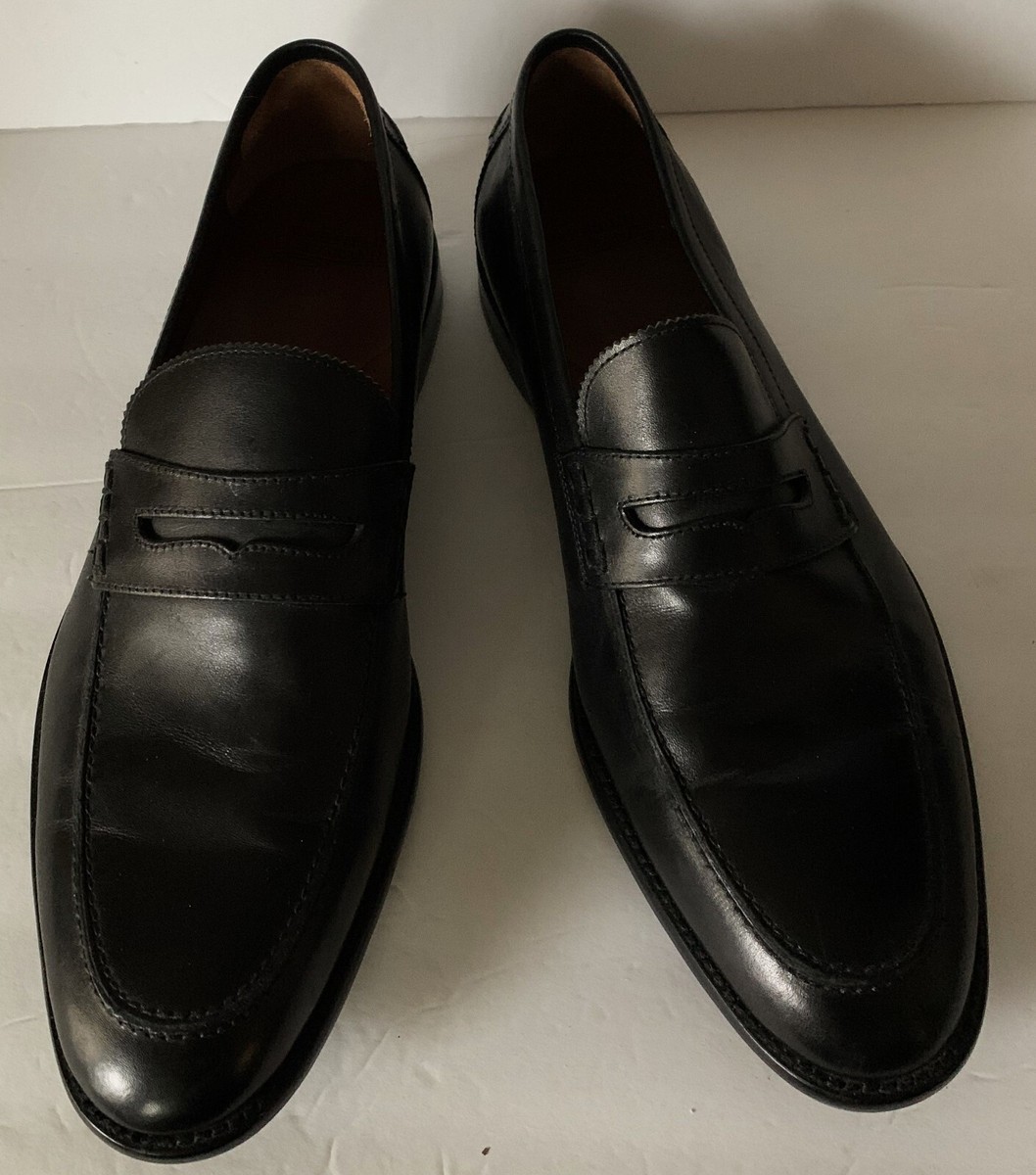 WARFIELD & GRAND Mens LEATHER Upper & Lining Penny LOAFERS  display picture 1