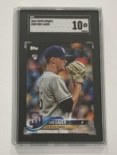 2018 Topps Update #US82 Eric Lauer RC SGC 10 Gem Mint
