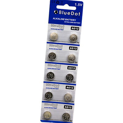 10 X LR43 AG12 386 386A V386 186 L1142 301 1.5 VOLT ALKALINE BATTERY USA SHIP