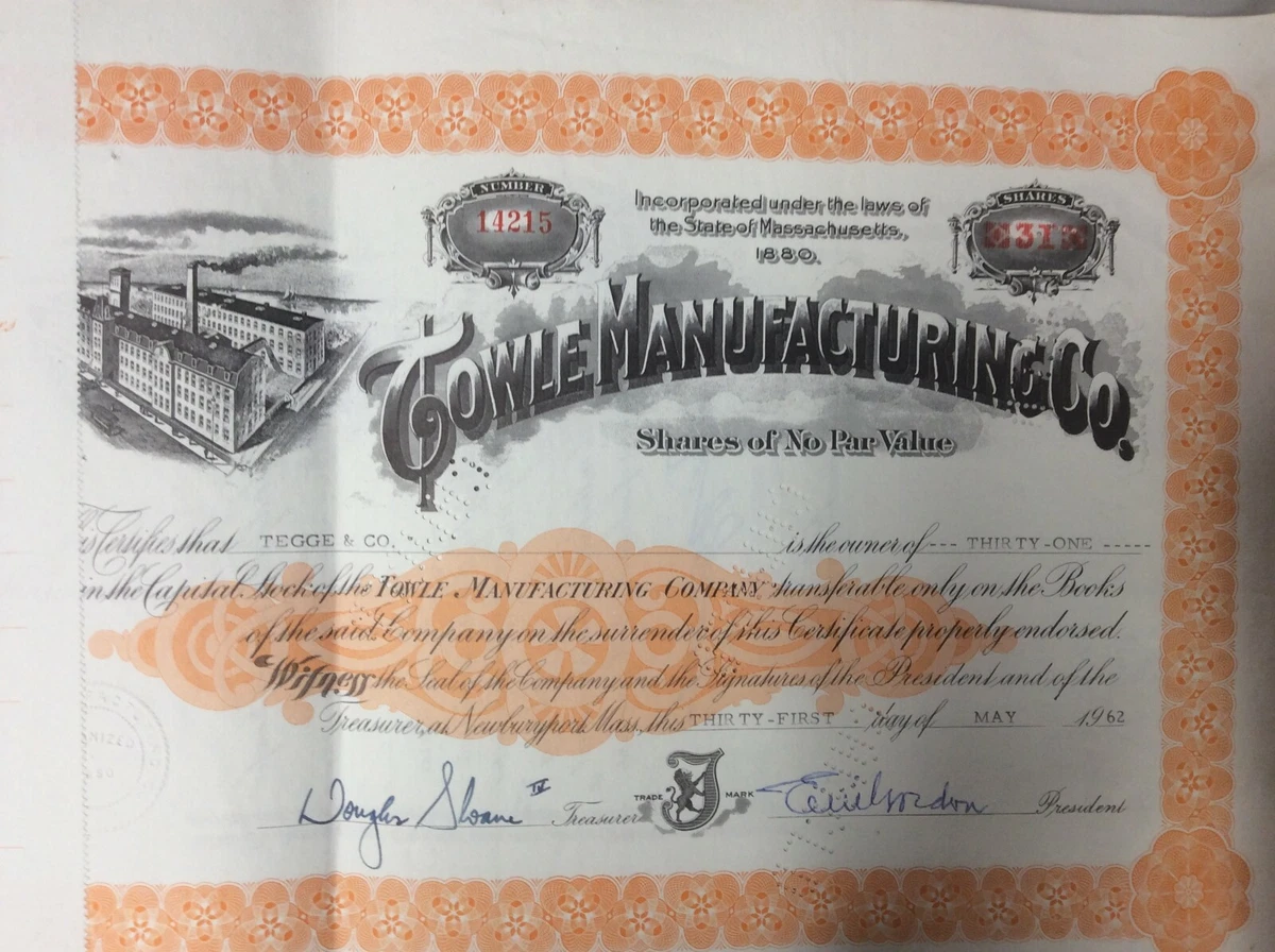 Towle manufacturing deals company
