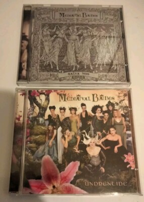 MITTELALTER BAEBES X 2 CD ALBEN SALVA NOS & UNDRENTIDE 1997/2000 VIRGIN/RCA LABEL