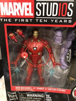 Marvel Legends Studios: 1st 10 Years Avengers: IW 3 Pack Iron Man