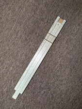 Vintage Engineer Slide Ruler Engineering Instruments Inc Peru IN #10B