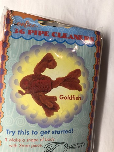 2er Set eeBoo Orange Goldfish Pfeifenreiniger Bastelset - Neu mit markierter Verpackung - Bild 4 von 7