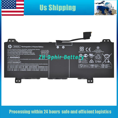 Genuine New GH02XL Battery For HP Chromebook 14 G6 14A-NA 14A-CA L75783-005