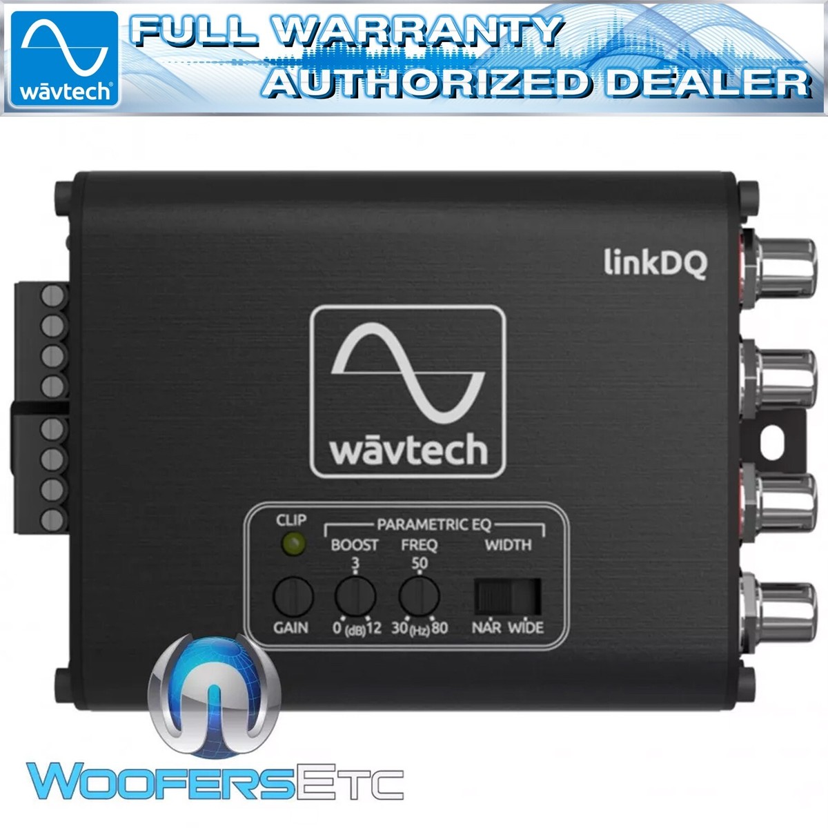 WAVTECH LINK DQ CAR AUDIO LINE OUTPUT CONVERTER LINE DRIVER