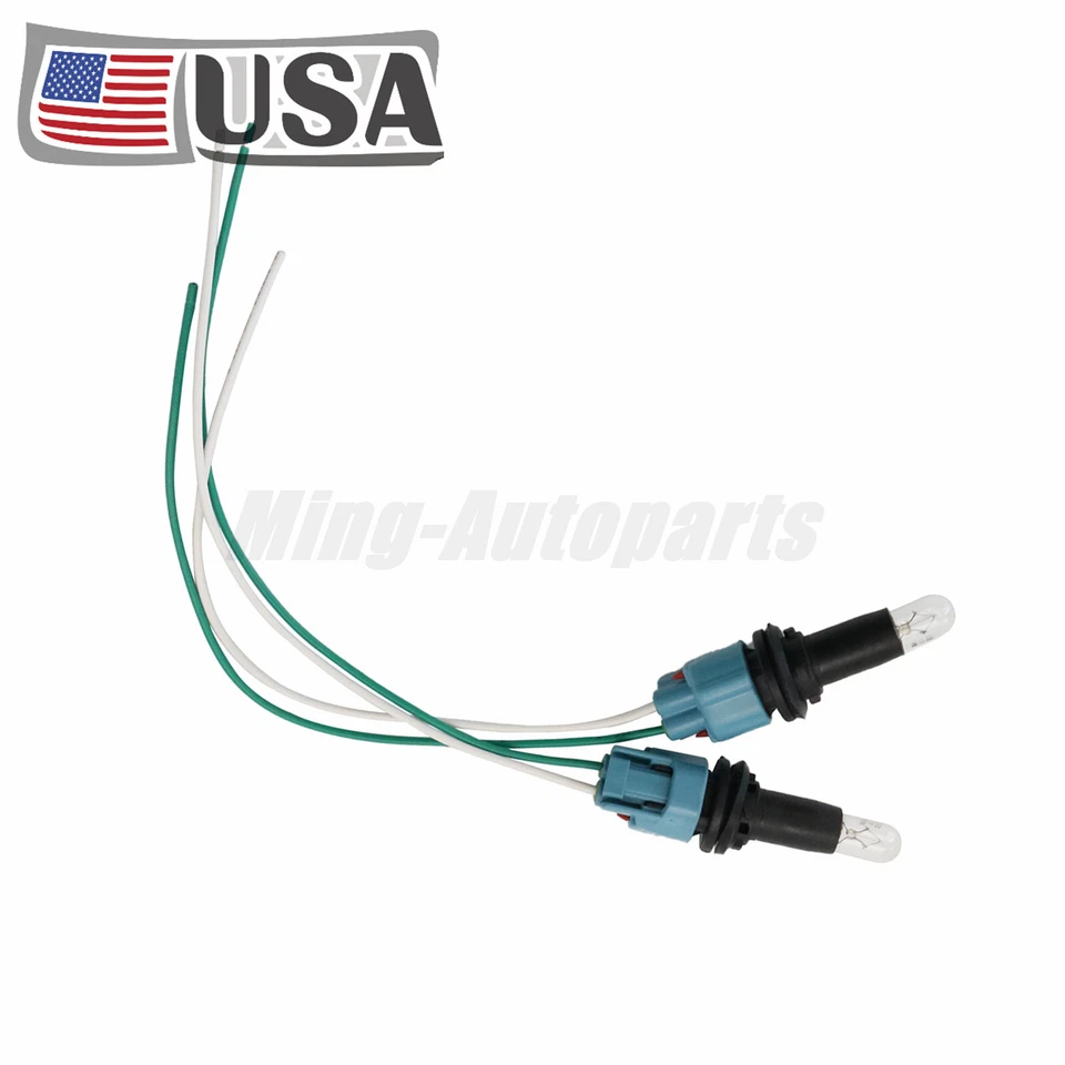 2 piezas bombilla de lámpara de estacionamiento y arnés de enchufe para Toyota Lexus Mazda 3 Corolla Foto 2 de 4