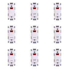 Deta 20A DP Grid Switch Module with Neon White