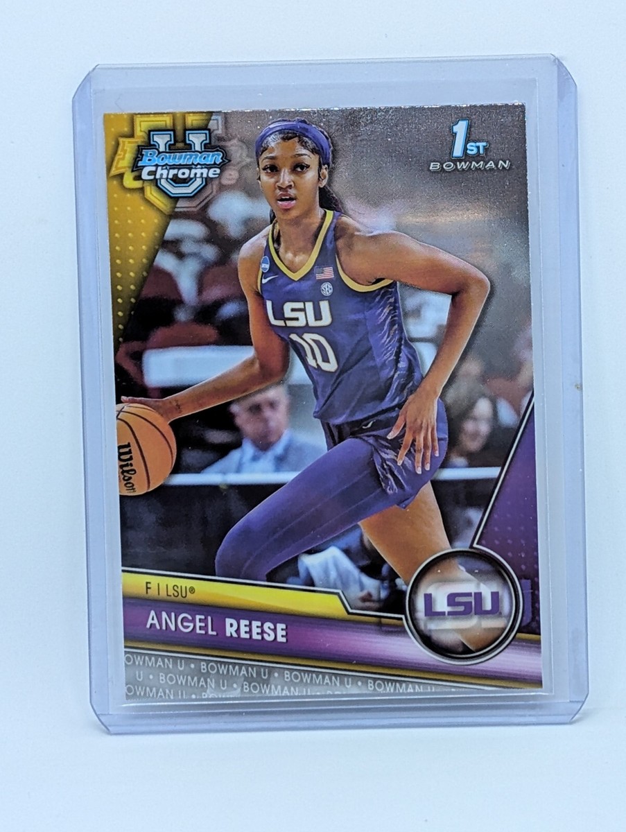 ?ANGEL REESE? 2023-24 BOWMAN UNIVERSITY CHROME ROOKIE CARD #49 