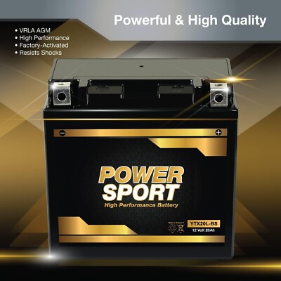 ExpertPower Motorcycle Battery - 12V 20Ah 18AH 12AH 10Ah 9AH 7AH 5AH 4AH