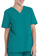 ScrubStar Unisex Scrubs Set Top  Bottom Size L