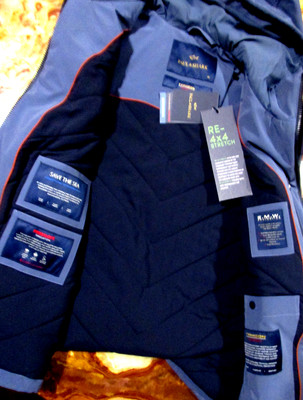 PAUL SHARK SPEZIAL TYPHOON EMW WESTE MIT KAPUZE  UND  VIELEN TASCHEN 3xl XXXL