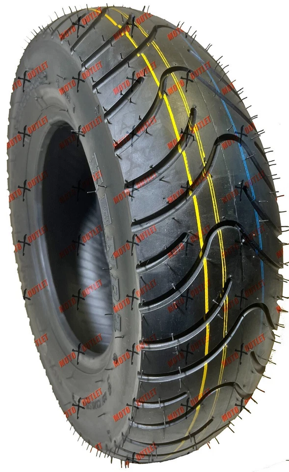 Juego de neumáticos delanteros traseros Kenda K413 120/70-12 130/70-12 Kymco scooter agilidad súper Foto 2 de 4