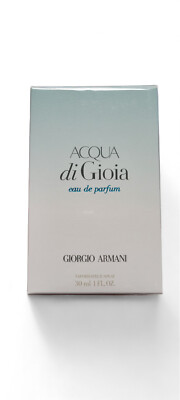 Sealed Acqua Di Gioia by Giorgio Armani 1oz (30ml) Eau De Parfum Perfume Spray